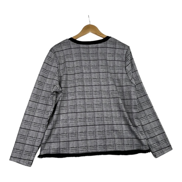 NWT Rebecca Malone Spandex Sweater Size Large - Picture 2 of 4